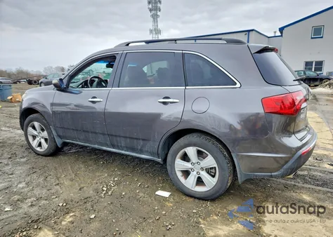 2010 Acura Mdx Technology z USA, uszkodzony, nr VIN 2HNYD2H64AH528174